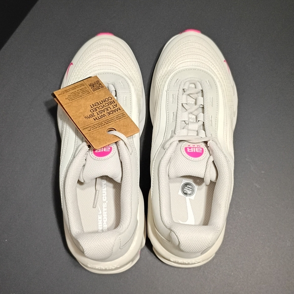 Nike Air Max Fire Phantom White Hyper Pink Women's Sneakers - Picture 8 of 16